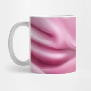 Pink fabric texture Mug